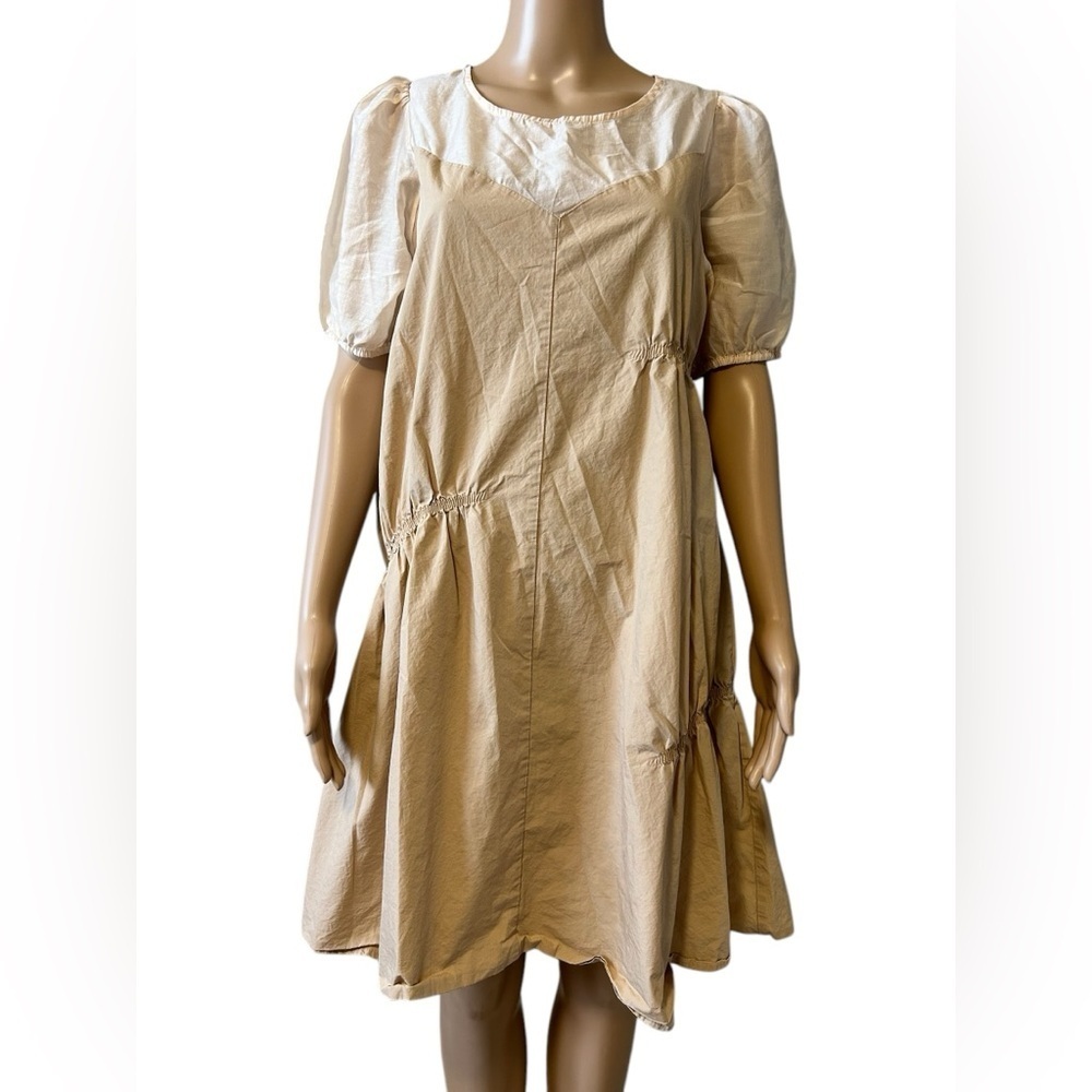 Elegant Tan Dress